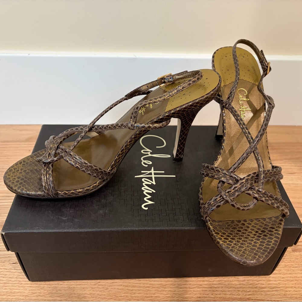 Cole Haan x Nike Air Strappy Slingback Heels